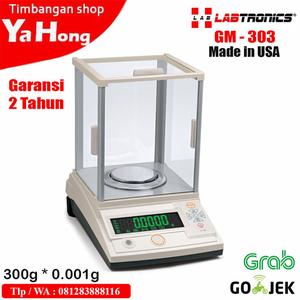 [EZM.4700688] Timbangan Labtronics / Timbangan Analitik Lab GM-303 300g 0.001g