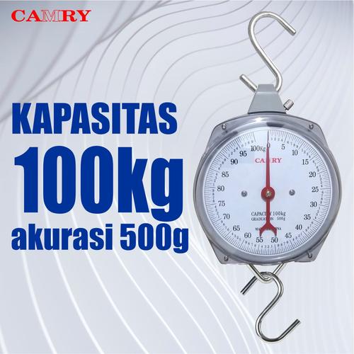 [EZM.4700691] Timbangan Gantung Jarum Manual Camry 25kg 50kg 100kg