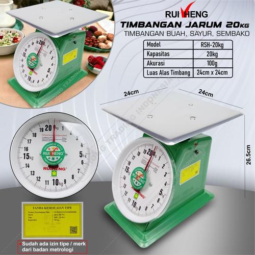 [EZM.4700704] Timbangan Duduk Jarum & Timbangan Manual Vietnam 20kg