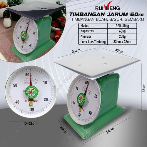 [EZM.4700705] Timbangan Duduk Jarum & Timbangan Manual Vietnam 60kg