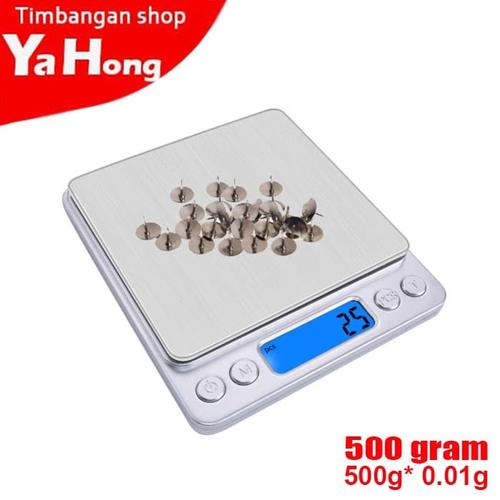 [EZM.4700729] Timbangan Digital Timbangan Kopi Emas Dll. Besar Digital 500gr 0.01gr
