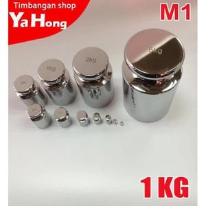 [EZM.4700735] Anak Timbangan chrome 1Kg 1000g M1 series digital mini scale