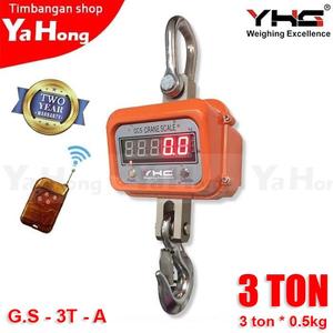 [EZM.4700777] Timbangan Gantung Digital YHG 3 TON
