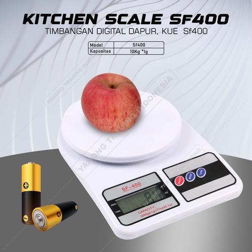 [EZM.4700795] Timbangan dapur kue digital SF400 kitchen scale cookies