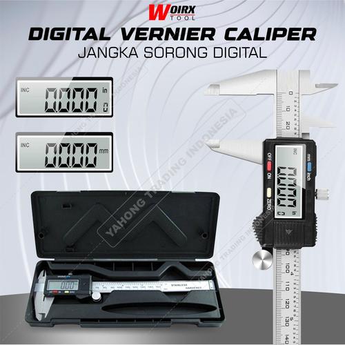 [EZM.4700801] Sigmat Jangka Sorong Digital Vernier Caliper Stainless 150mm