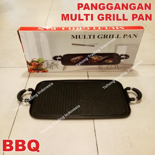[EZM.4700830] Alat Pemanggang Panggangan Daging Ayam BBQ Griller Multi Grill Pan