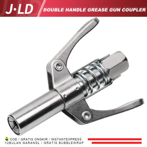 [EZM.4900060] JLD Grease Coupler Kepala Grease Gun Pegangan Ganda Kepala Grease Tool