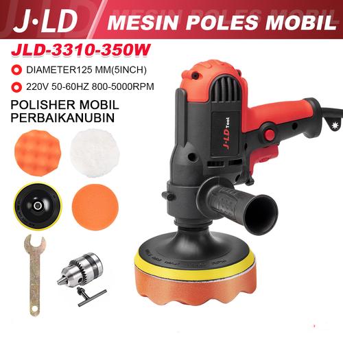 [EZM.4900066] JLD Mesin poles J3310 440W Polisher Machine Size 5Inch Bisa bor kayu