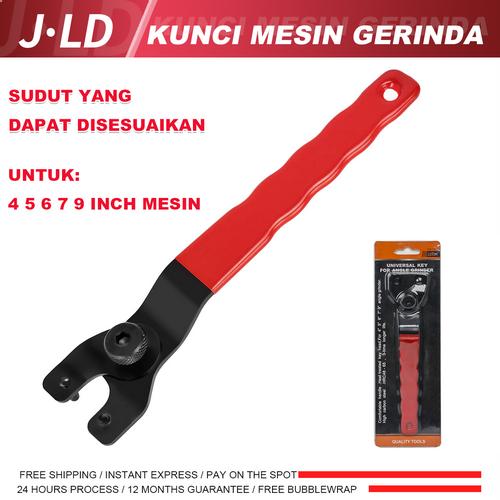[EZM.4900159] JLD Kunci Mesin Gerinda Tangan kunci gurinda universal Multifungsi Sudut yang dapat disesuaikan