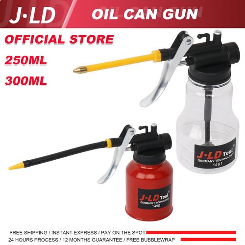 [EZM.4900160] JLD Oil can gun 250ml 300ml kaleng oli botol semprot minyak oli pelumas engsel mesin