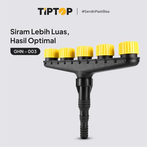 [EZM.5000007] TIP TOP Multi Head Sprayer Sprinkle Water For Gardening 5 Nozzle / Multi Kepala Semprotan Air Untuk Tanaman Rumput Perkebunan 5 nosel GHN-003