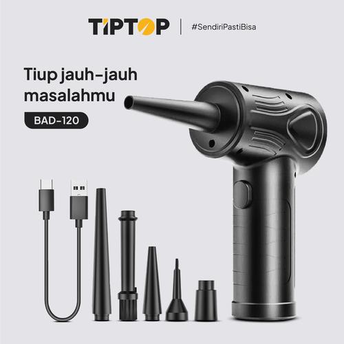 [EZM.5000011] TIP TOP Cordless Air Duster Blower / Pembersih Debu Komputer PC Laptop BAD-120