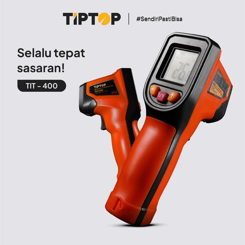[EZM.5000019] TIP TOP TIT-400 Infrared Thermometer / Thermometer Infrared Digital Non Contact / Digital Infrared Thermometer / Laser Termo Gun / Termometer Tembak Alat Ukur Pengukur Suhu