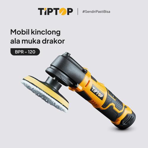 [EZM.5000051] TIP TOP 4 inch Cordless Polisher / Mesin Pemoles 12V (BPR-120)