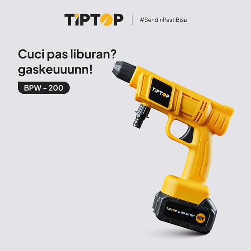 [EZM.5000055] TIP TOP Cordless High Pressure Washer / Jet Cleaner 20V (BPW-200)