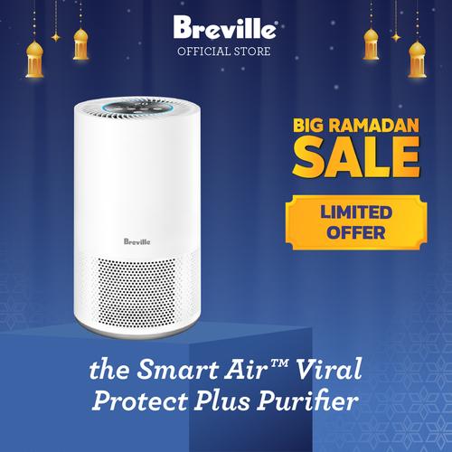 [EZO.9500008] Breville the Smart Air Viral Protect Plus Purifier - Penyaring Pembersih Penjernih Udara Hemat Energi Kontrol WiFi