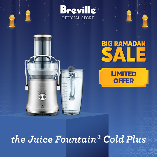 [EZO.9500010] Breville the Juice Fountain Cold Plus - Mesin Ekstraksi Jus Buah dan Sayur Juicer Heavy Duty