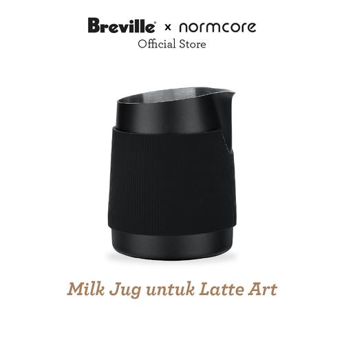 [EZO.9500040] Normcore Handleless Milk Pitcher Sharp Spout - Milk Jug Latte Art Kopi