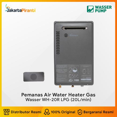 [EZM.5100004] Pemanas Air Water Heater Gas 20 liter/menit Wasser WH-20R LPG