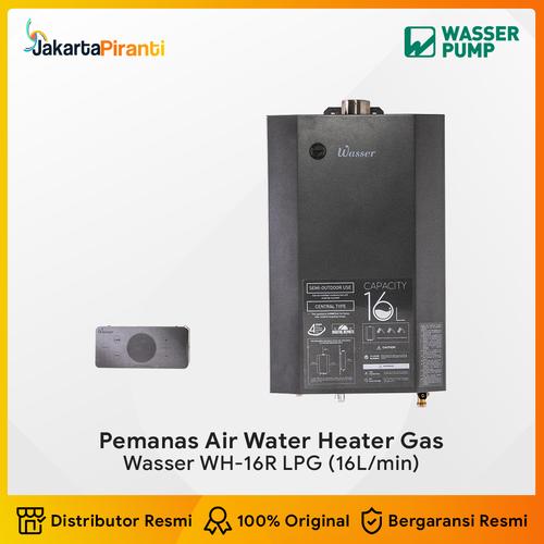 [EZM.5100005] Pemanas Air Water Heater Gas 16 liter/menit Wasser WH-16R LPG