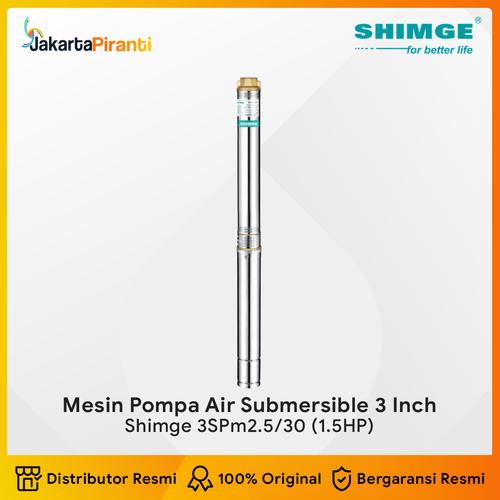 [EZM.5100050] Mesin Pompa Air Submersible Satelit 3 Inch Shimge 1.5HP 3SPm2.5/30