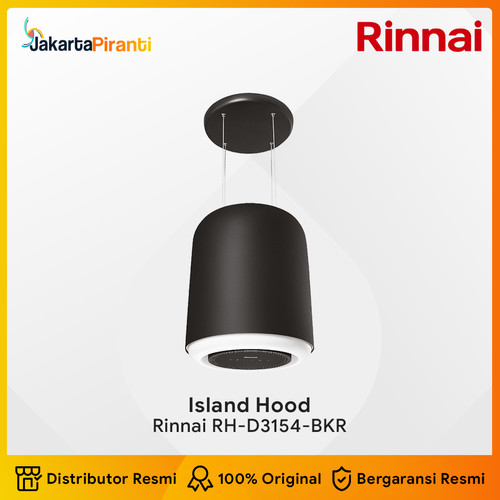 [EZM.5100059] Island Cooker Hood Rinnai RHD-3154-BKR RHD3154BKR RH-D3154-BKR