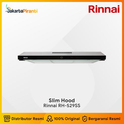 [EZM.5100060] Cooker Hood Rinnai RH-529SS Slim Hood Penghisap Asap Kompor