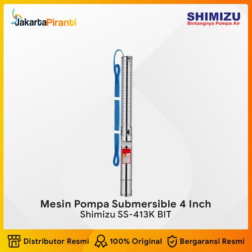 [EZM.5100085] Mesin Pompa Celup Submersible Stainless 4 Inch 0.75HP Shimizu SS-413K BIT