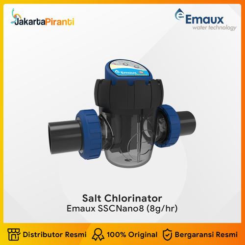 [EZM.5100111] Salt Chlorinator Kolam Renang Emaux SSCnano8 8G/H Max Pool 40 m3
