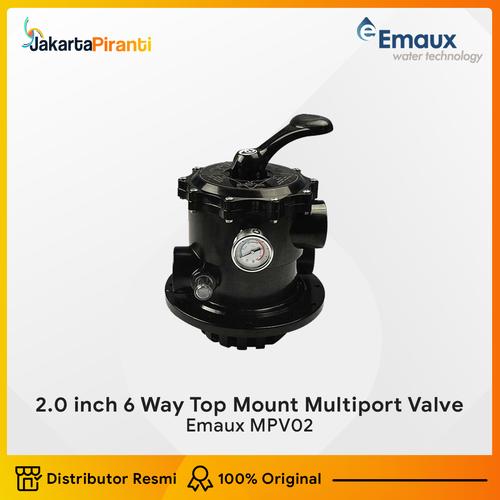 [EZM.5100114] Sparepart Filter Emaux 6 Way 2" Valve MPV 02 MPV02 Valve Only 88280351