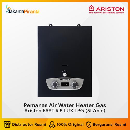 [EZM.5100168] Pemanas Air Water Heater Gas LPG Ariston FAST R 5 LUX - 5 liter/menit