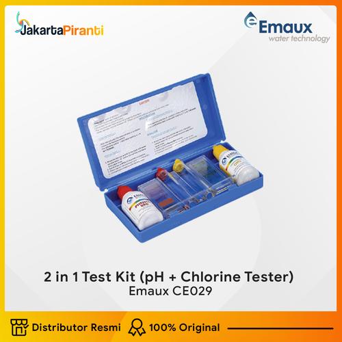 [EZM.5100172] Emaux Dual Test Kit Kolam Renang Emaux CE029 Emaux CE031 Pool Test PH