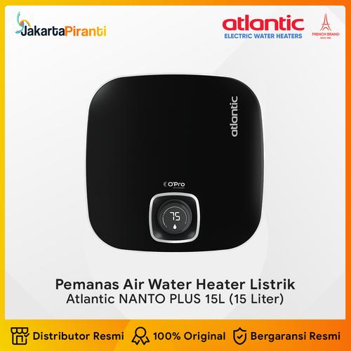 [EZM.5100189] Electric Water Heater Pemanas Air Listrik Atlantic Nanto Plus 15 Liter