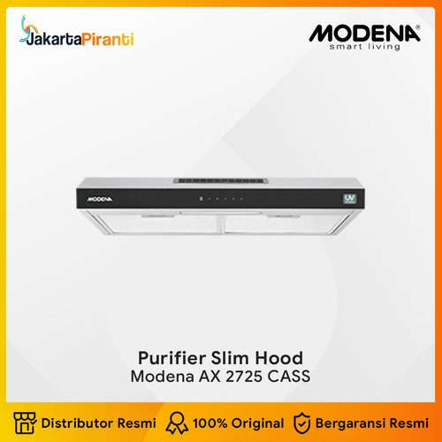 [EZM.5100243] Purifier Slim Hood Hybrid Penghisap Asap Dapur Modena AX 2725 CASS