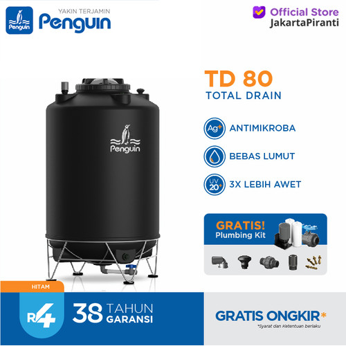 [EZM.5100271] Penampungan Air Penguin Tangki | Toren | Tandon Air TD 80 800 liter