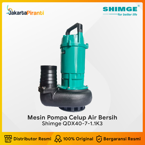 [EZM.5100295] Mesin Pompa Celup Air Bersih Submersible Pump Shimge QDX40-7-1.1K3