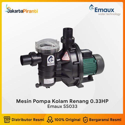 [EZM.5100328] Mesin Pompa Kolam Renang Pool Pump 0.33 HP Emaux SS033 | Emaux SS 033