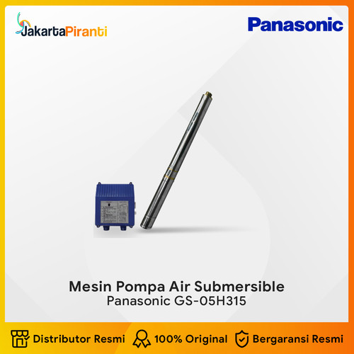 [EZM.5100333] Mesin Pompa Celup Dalam Submersible Pump 0.5HP Panasonic GS-05H315