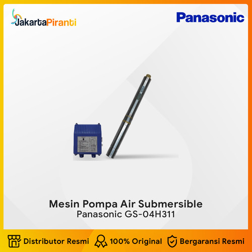 [EZM.5100334] Mesin Pompa Celup Dalam Submersible Pump 0.4HP Panasonic GS-04H311