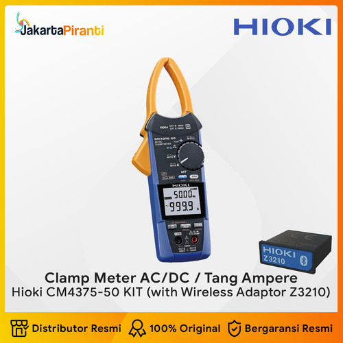 [EZM.5100355] Digital Tang Ampere AC/DC Clamp Meter Hioki CM4375-50 True RMS 1000 A