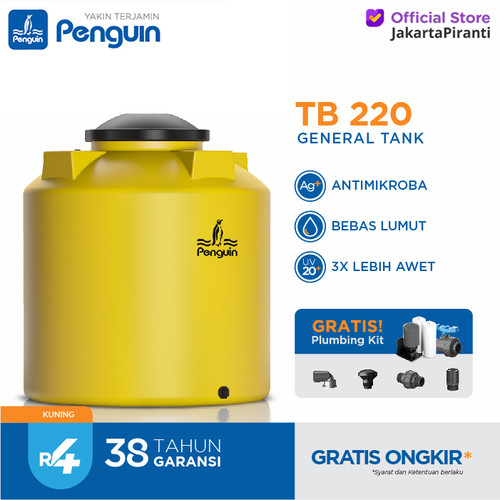 [EZM.5100379] Toren Air Penguin TB220 Tangki Air Plastik 2250 L Tandon Air TB 220