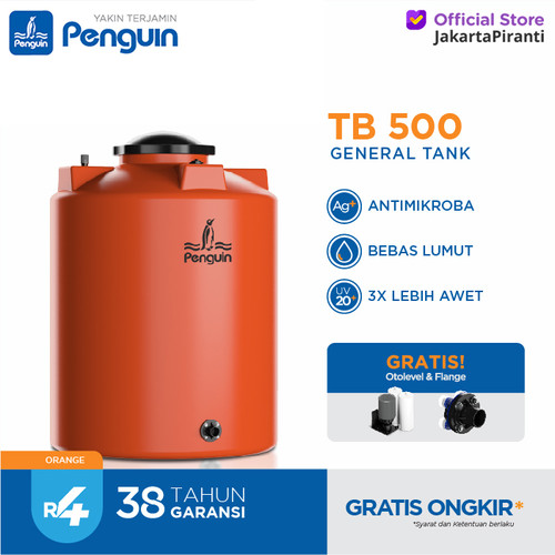 [EZM.5100382] Toren Air Penguin TB500 Tangki Air Plastik 5100 L Tandon Air TB 500