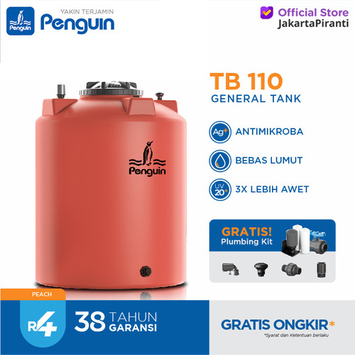[EZM.5100389] Toren Air Penguin TB110 Tangki Air Plastik 1050 L Tandon Air TB 110