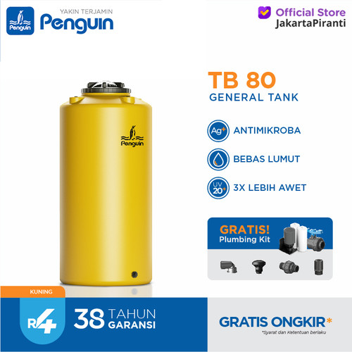 [EZM.5100390] Toren Air Penguin TB80 Tangki Air Plastik 800 L Tandon Air TB 80