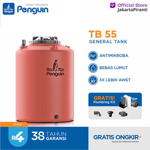 [EZM.5100392] Toren Air Penguin TB55 Tangki Air Plastik 520 L Tandon Air TB 55