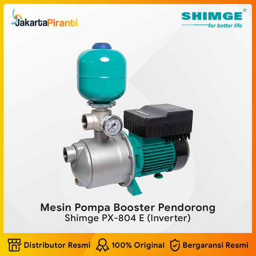 [EZM.5100395] Mesin Pompa Air Pendorong Booster Pump Inverter Shimge PX-804 E