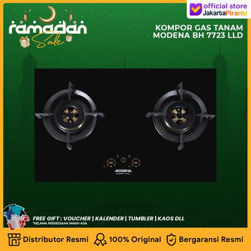 [EZM.5100407] Built-in Gas Hob Kompor Gas Tanam Touchscreen Modena BH 7723 LLD