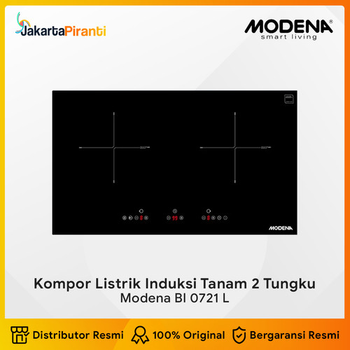 [EZM.5100412] Kompor Induksi Tanam Modena BI 0721 L Built-in Induction Hob 70 cm