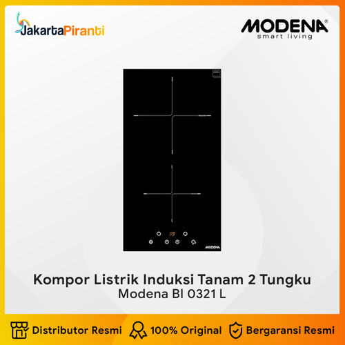 [EZM.5100413] Kompor Induksi Tanam Modena BI 0321 L Built-in Induction Hob 30 cm