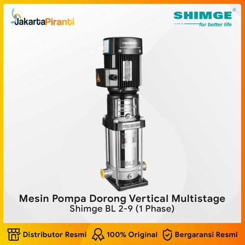 [EZM.5100444] Mesin Pompa Air Shimge Vertical Multistage 1PHASE 1.5HP - BL 2-9
